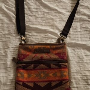 Pendleton Multicolor Crossbody Bag with Adjustable Strap
